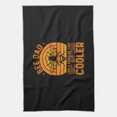 Bienenstock-Vater Geschirrtuch (Vertikal)