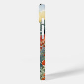 Bienenstöcke bei Sonnenaufgang mit Roten Poppies u Case-Mate iPhone Hülle (Rückseite / Links)