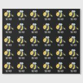 Bienenstöcke — Bienenblüte Pun Dark BG Geschenkpapier (Flach)