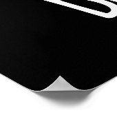 Bienenstöcke — Bienenblüte Pun Dark BG Poster (Ecke)