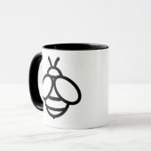 Bienenstöcke, Bienendiagramm Tasse (Vorderseite Links)