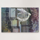 Bienenstöcke Bienenstock Wasserfarben Kunst Puzzle (Horizontal)