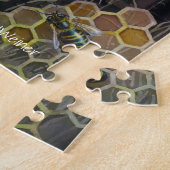 Bienenstöcke Bienenstock Wasserfarben Kunst Puzzle (Seite)