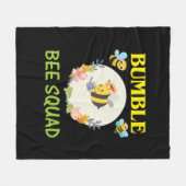 Bienenstöcke Fleecedecke (Vorderseite (Horizontal))