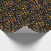 Bienenstöcke Geschenkpapier (Ecke)