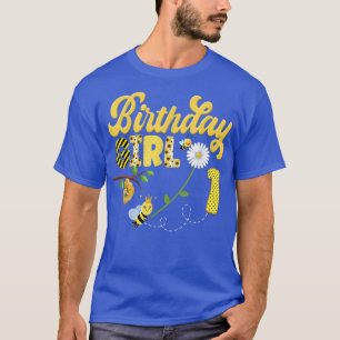 Bienenstöcke Girl Birthday Hive Sweet 1. Party m T-Shirt