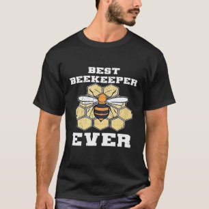 Bienenstöcke je Bienenzucht Retro Honeycomb T-Shirt