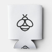 Bienenstöcke Niedliches Insekt Dosenkühler (Rückseite)