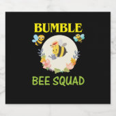 Bienenstöcke Schaumweinetikett (Einzelnes Label)