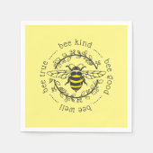 Bienenstöcke Serviette (Vorderseite)