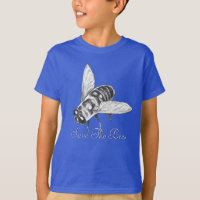 Bienenstöcke T - Shirt Honeybee Shirt Rette die Bi