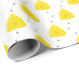 Bienenstöcke und niedliche Honigbienen | Geschenkpapier