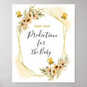 Bienenstöcke - Vorhersagen für Babyposter Poster