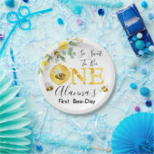 Bienenstöcke zum ersten Geburtstag Pappteller (Party)