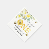 Bienenstöcke zum ersten Geburtstag Serviette (Ecke)