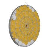 Bienenstockwabenmuster Dartscheibe (Vorderseite Links)