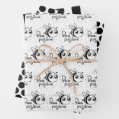 Bienenstöpferpapier-Blatt-Set Geschenkpapier Set (Beispiel)