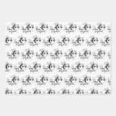 Bienenstöpferpapier-Blatt-Set Geschenkpapier Set (Vorderseite)