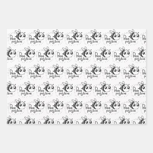 Bienenstöpferpapier-Blatt-Set Geschenkpapier Set (Vorderseite)
