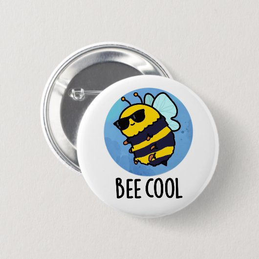 Bienenstöpsel Cool Button (Vorne & Hinten)