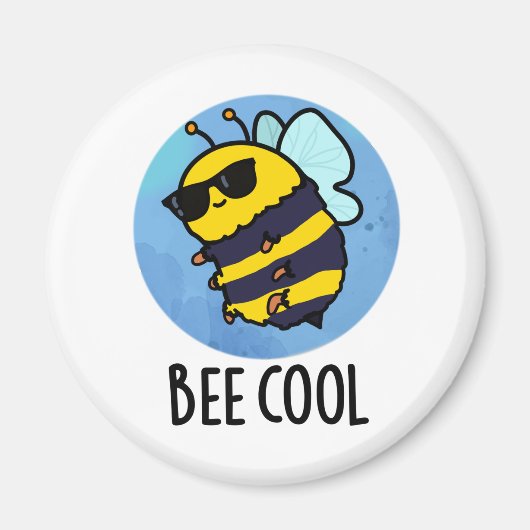 Bienenstöpsel Cool Magnet (Vorne)