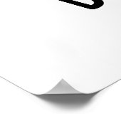 Bienenstöpsel Cool Poster (Ecke)