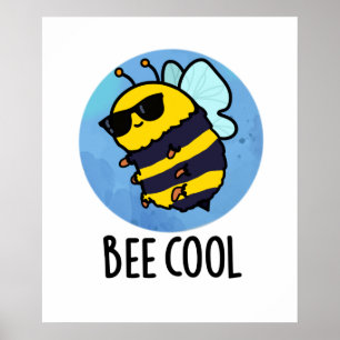 Bienenstöpsel Cool Poster