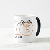 Bienenstöpsel Morphing-Tasse Verwandlungstasse (VorderseiteRechts)