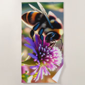 Bienenstraße Strandtuch (Vorderseite)