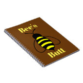 Bienenstrom-Hintern Notizblock (Rechte Seite)