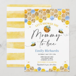 Bienenstube Einladung Blue Mommy zu sein