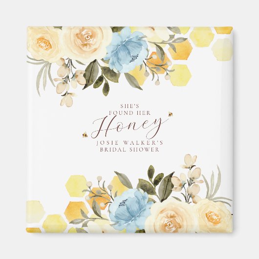 Bienenstück-Brautparty Magnet (Vorne)