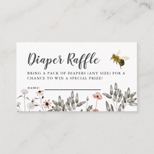 Bienenstudierkleidung Begleitkarte (Vorderseite)