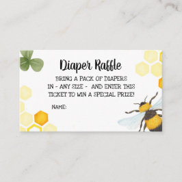 Bienenstudierkleidung Einstecknadel Mommy to Bee Begleitkarte