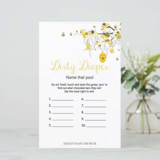 Bienenstudio - Dirty Diaper (Stehend Vorderseite)