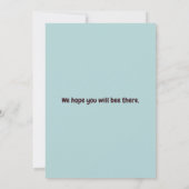 Bienenstudio Mama zu Bienenstock Einladung (Rückseite)