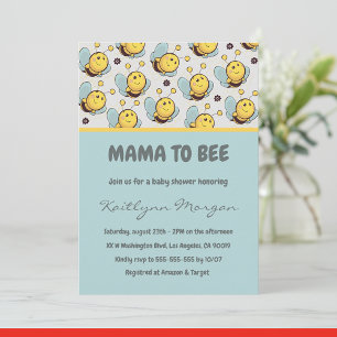 Bienenstudio Mama zu Bienenstock Einladung