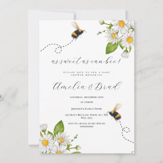 Bienenstudio Mommy soll so süß wie möglich sein Einladung