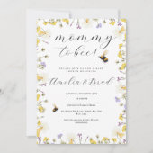 Bienenstudio Mommy soll so süß wie möglich sein Einladung (Vorderseite)