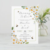 Bienenstudio Mommy soll so süß wie möglich sein Einladung (Stehend Vorderseite)