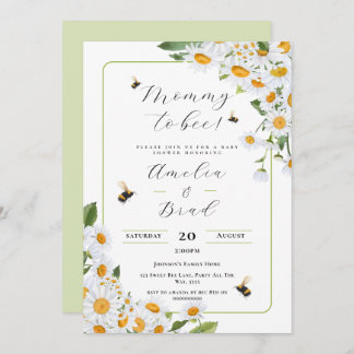 Bienenstudio Mommy soll so süß wie möglich sein Einladung