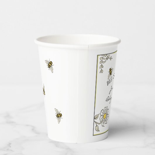 Bienenstudio Pappbecher (Rechts)