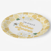 Bienenstudio Pappteller (Schrägansicht)