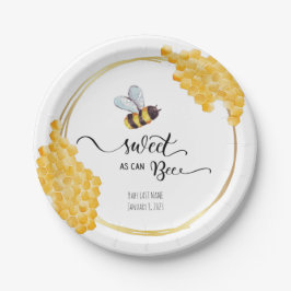 Bienenstudio-Set Pappteller