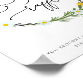 Bienenstudio-Windschutzscheibe Poster (Ecke)