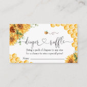 Bienenstuhldusche Begleitkarte (Vorderseite)