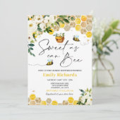 Bienenstuhlgeschlecht neutrales Süßigkeiten wie Bi Einladung (Stehend Vorderseite)