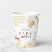 Bienenstuhlpapier-Cups Pappbecher (Vorderseite)