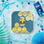 Bienenstuhlpapier-Platte Pappteller (Party)