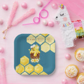 Bienenstuhlpapier-Platte Pappteller (Party)